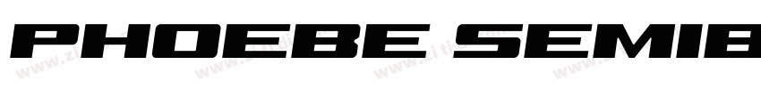 Phoebe SemiBold Ital字体转换